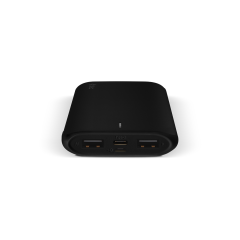 2BB163S ttec PowerSlim Duo 10.000mAh Taşınabilir Şarj Aleti / Powerbank Siyah Siyah