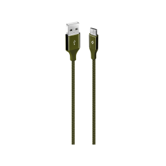 2DK11 ttec AlumiCable Micro USB Şarj Kablosu Haki Yeşil