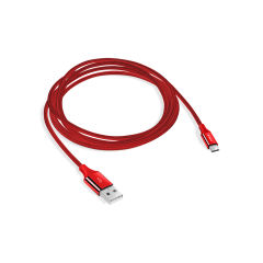 2DK11 ttec AlumiCable Micro USB Şarj Kablosu Kırmızı