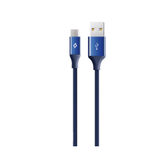 2DK11 ttec AlumiCable Micro USB Şarj Kablosu Lacivert