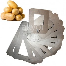 45018 Patates İçin Çap Ölçer Halka Skalası Alüminyum