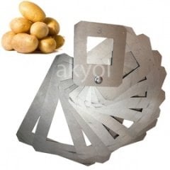 45018 Patates İçin Çap Ölçer Halka Skalası Alüminyum