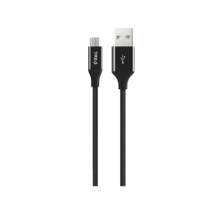 2DK11 ttec AlumiCable Micro USB Şarj Kablosu Siyah