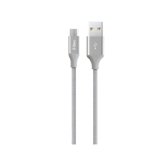 2DK18 ttec AlumiCable Type-C Şarj Kablosu Gümüş