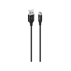 2DK18 ttec AlumiCable Type-C Şarj Kablosu Siyah