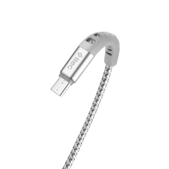 2DKX03MG ttec ExtremeCable Ekstra Dayanıklı Micro USB Şarj Kablosu 150cm Gümüş Gümüş