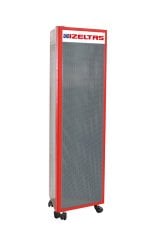 Tekerlikli üçgen teşhir standı