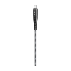 2DKX03MG ttec ExtremeCable Ekstra Dayanıklı Micro USB Şarj Kablosu 150cm Gümüş Siyah