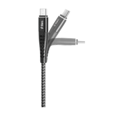 2DKX03MG ttec ExtremeCable Ekstra Dayanıklı Micro USB Şarj Kablosu 150cm Gümüş Siyah