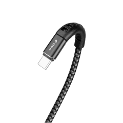 2DKX02C ttec ExtremeCable Ekstra Dayanıklı Type C Şarj Kablosu 150cm Siyah