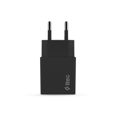 2SCS20L ttec SmartCharger Seyahat Şarj Aleti 2.1A + Lightning Kablo Siyah