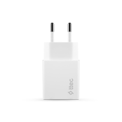2SCS20C ttec SmartCharger 2.1A Seyahat Şarj Aleti + Type-C Kablo Beyaz