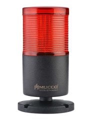 Mucco 1 Katlı Döner - Buzzer Işık Kolon Işık 220V AC SNT-7012-DB1 Kırmızı