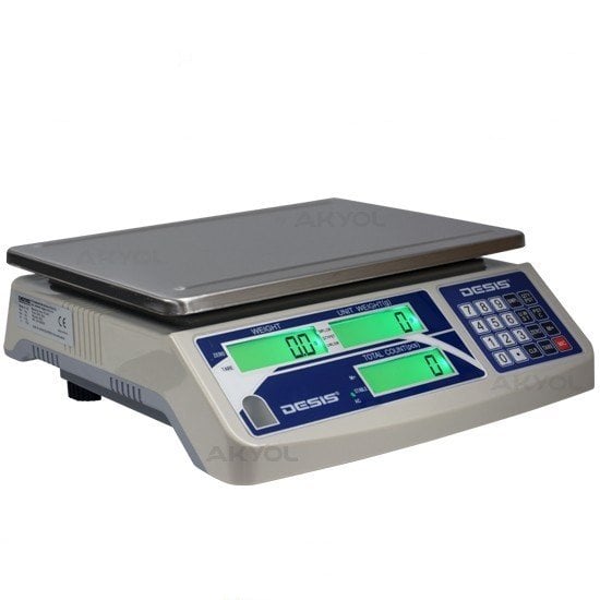 Desis H2C-30 Dijital Hassas Sayıcı Terazi Hassasiyet: 1 gr. Max: 30 kg