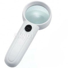 MG6B-2 El Tipi Işıklı Büyüteç 15X