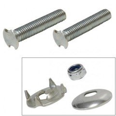 Standart Fiber Somun Çanak Pullu Civata Çeşitleri