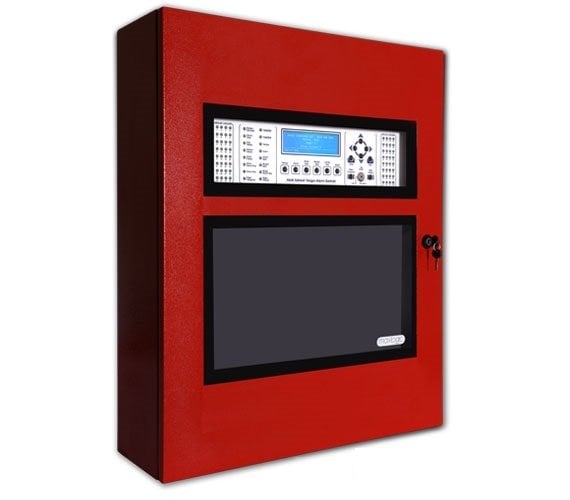 Mavili ML-1257 Maxlogic Akıllı Adresli Yangın Alarm Santralı, 7 Çevrim, 889 Adres