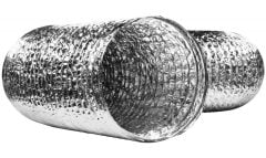 AFS ALUAFS.F MARINE (İZOLESİZ)  Ø152mm Marine Sertifikalı Flexible Hava Kanalı 10mt