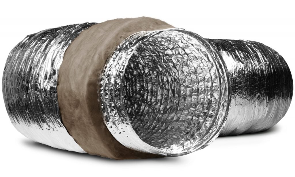AFS ISOAFS ALU.F ECOSOFT MARINE (ISI İZOLELİ) Ø152mm Marine Sertifikalı Flexible Hava Kanalı 10mt