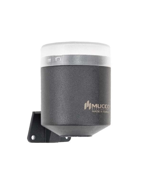 Üniversal 16 Melodili Duvara Montaj Buzzerlı Işıklı Mini Korna SNT-MK711 40-260V AC - DC - Beyaz