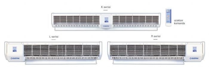 OLEFINI ISITICISIZ HAVA PERDELERİ Ticari Tip Serisi