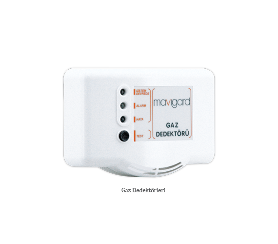 Mavili AGD-220EC.VI Mavigard AGD Serisi Gaz Dedektörleri Akıllı Adresli Karbonmonoksit Dedektörü, 220V AC, Elektrokimyasal