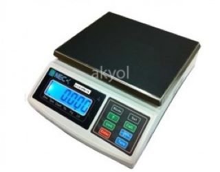 JCS-B Dijital Terazi - Hassasiyet: 0.2 gr. Max: 6 kg.
