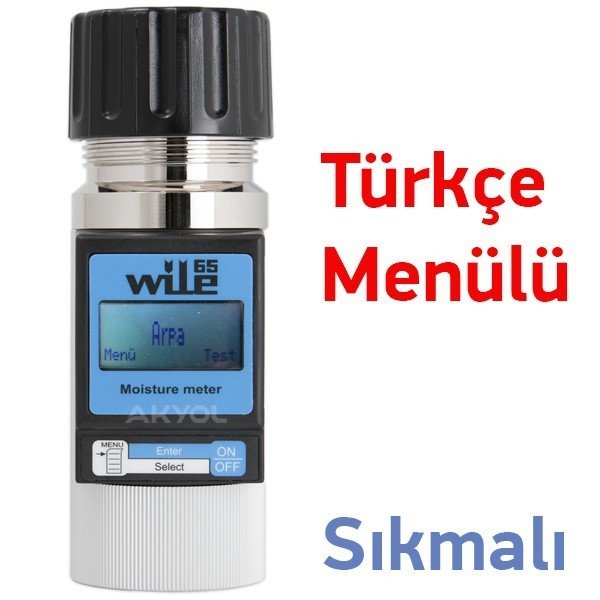 Wile 65 Tahıl Rutubet ve Sıcaklık Ölçer