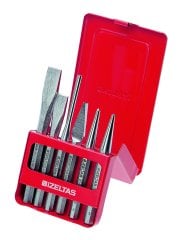 Keskı zımba takımı 6 parça
