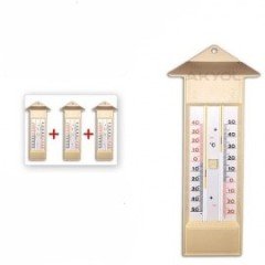 3 ADET TFA 10.3015.03 Plastik Maksimum-Minimum Termometre