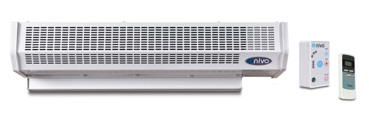 NİVA Life Ticari Tip Isıtıcılı Sağdan Motorlu Hava Perdesi KLC-HR100