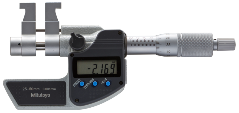 Mitutoyo 345-251-30 25-50mm Dijital Tip ve Ölçüm Çeneli İç Çap Mikrometre