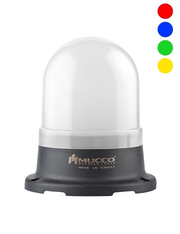 Mucco 100 Serisi RGB Buzzer Tepe Lambası SNT-115-B-RGB 12-24V AC - DC