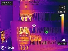 INFIRAY M600G TERMAL KAMERA (640 X 512 PİKSEL) - SU KAÇAĞI, ELEKTRİK PANOLARI VE ENERJİ NAKİL HATLARINDAKİ KAÇAK TESPİT CİHAZI