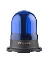 Mucco SNT-715-F Flaşör Ledli Mini Tepe Lambası 24V DC Mavi
