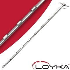 KUST 150 Üstten Boşaltmalı Krom 1,5M 7 Göz