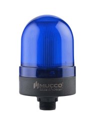 Mucco SNT-715-SB Sabit-Buzzer Ledli Mini Tepe Lambası 24V DC Mavi