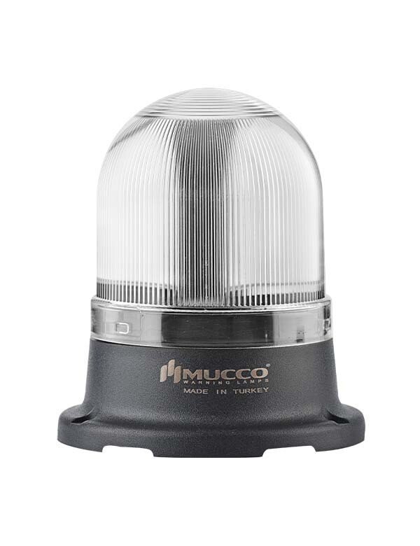 Mucco SNT-725-SB Sabit-Buzzer Ledli Mini Tepe Lambası 40-260V AC/DC Beyaz