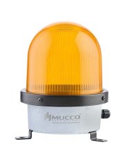 Mucco D-125 Serisi Endüstriyel Çakar-Buzzer İkaz Lambası SNT-D12513-B 85-260V AC - DC - Sarı