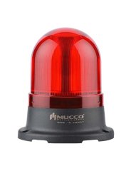 Mucco SNT-715-FB Flaşör-Buzzer Ledli Mini Tepe Lambası 24V DC Kırmızı