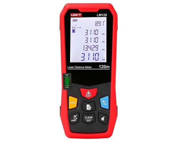 Unit LM120 120 m Lazer Mesafe Ölçer Lazermetre