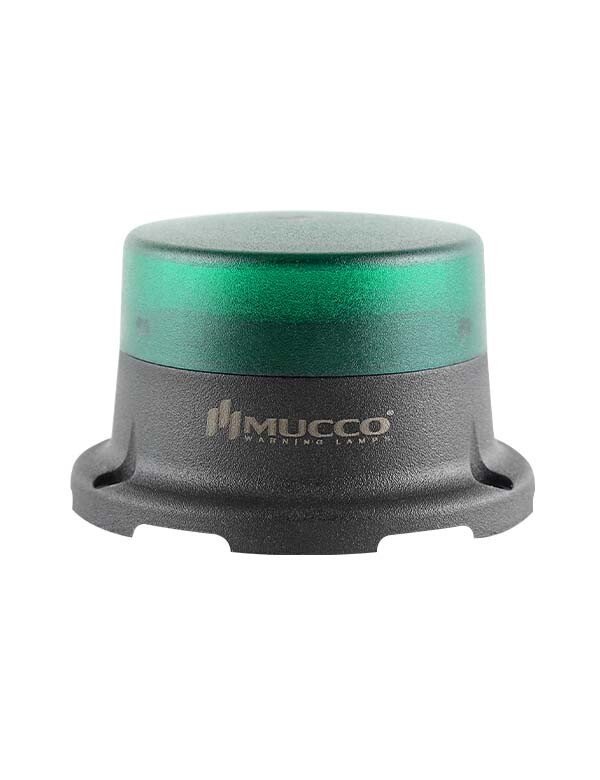 Mucco SNT-M725-SB Sabit-Buzzer Ledli Mini Tepe Lambası 40-260V AC/DC Yeşil