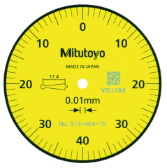 Mitutoyo 513-404-10E 0,80mm Ölçüm Aralığı Salgı Komparatörleri (Yatay Model)