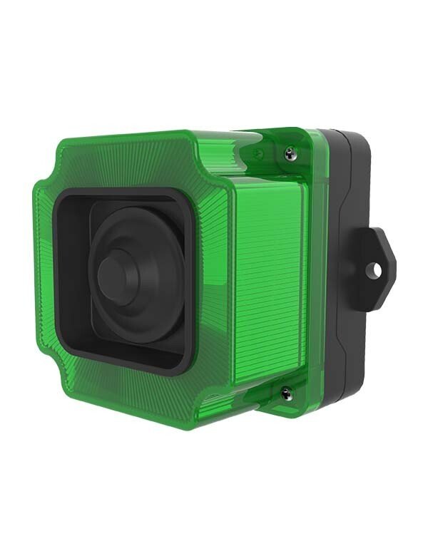 Mucco ESP Serisi 7 Sesli Sabit-Çakar-Flaşör Endüstriyel Işıklı Siren SNT-ESP24 85-260V AC - DC - Yeşil