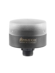 Mucco SNT-S715-SB Somun Sabit-Buzzer Ledli Mini Tepe Lambası 24V Beyaz