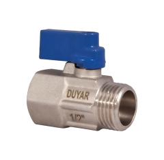 T-2160 Mini Küresel Vana İç-Dış Dişli (PN16)