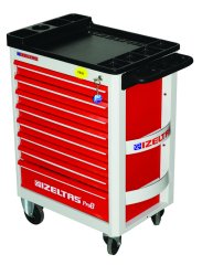 Pro serisi takım dolab 7 çekmeceli gri gövde - gri çekmece