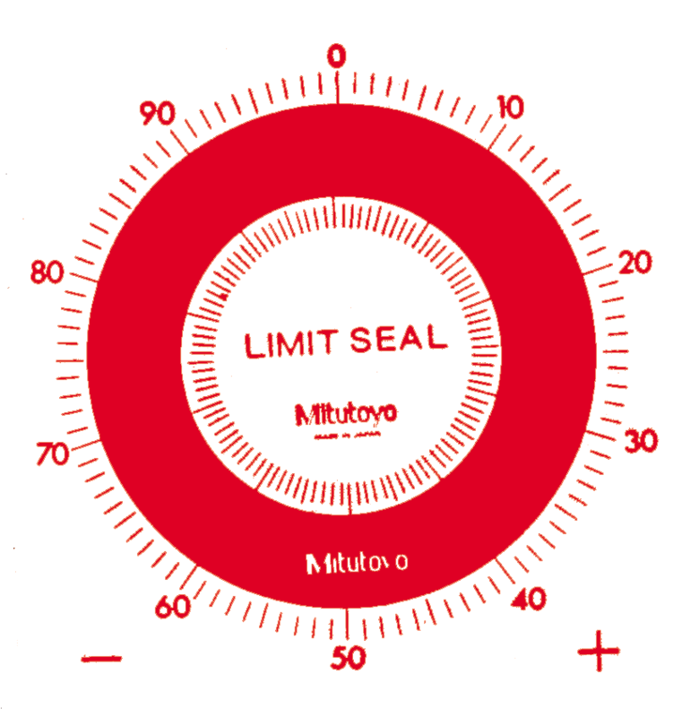 Mitutoyo 136420 Kırmızı Limit Etiketi